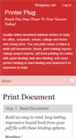 Mobile Screenshot of printerplug.com